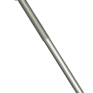 National Hardware 2195BC Series N232-900 J-Bolt, 1/4 in Thread, 3 in L Thread, 6 in L, 100 lb Working Load, Steel, Zinc Sells in Quantity of 10