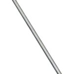 Stanley Hardware N179-325 Threaded Rod, 5/16-18 Thread, 12 in L, A Grade, Steel, Zinc, UNC Thread