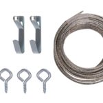 ProSource PH-121128-PS Picture Hanging Kit, 30 lb, Steel, Zinc, Zinc, Nail-In Mounting