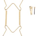 ProSource PH-122048-PS Plate Hanger, Brass, Polished Brass, 30 lb