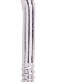 ProSource LR260 Lag Eye Bolt, 7.5 mm Thread, Screw Thread, 1-1/2 in L Thread, 1 in Dia Eye, 294 lb Working Load, Zinc Sells in Quantity of 10