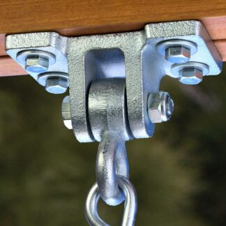 Playstar PS 7576 Swing Hanger, Steel, Galvanized, For: Wood Swing Beams