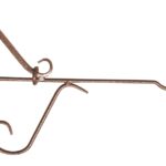 Landscapers Select GB-3932 Hanging Plant Bracket, 12 in L, 11 H, Steel, Matte Hammertone Bronze