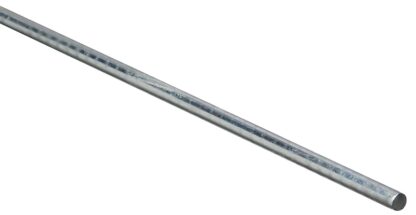 Stanley Hardware 4005BC Series N179-762 Rod, 1/4 in Dia, 36 in L, Steel, Zinc