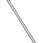 Stanley Hardware N179-432 Threaded Rod, 3/8-16 Thread, 24 in L, A Grade, Steel, Zinc, UNC Thread