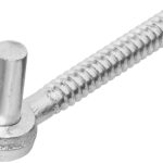 National Hardware 291BC Series N130-179 Screw Hook, 6 in L, Steel, Zinc