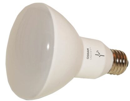 Sylvania 73739 LED Lamp, Flood/Spotlight, BR30 Lamp, 65 W Equivalent, E26 Lamp Base, Dimmable, 2700 K Color Temp