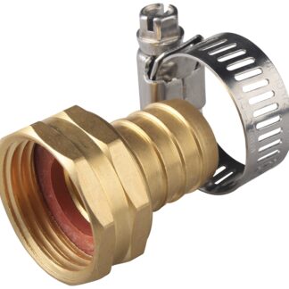 Landscapers Select GB-9412-3/4 Hose Coupling, 3/4 in, Female, Brass, Brass