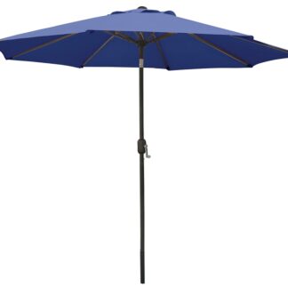 Seasonal Trends 60033 Crank Umbrella, 92.9 in H, 107.9 in W Canopy, 107.9 in L Canopy, Round Canopy, Steel Frame