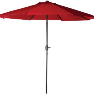 Seasonal Trends 60034 Crank Umbrella, 92.9 in H, 107.9 in W Canopy, 107.9 in L Canopy, Round Canopy, Steel Frame