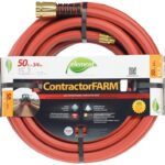 SWAN Element ContractorFARM ELCF34050 Water Hose with Brass Coupling, 50 ft L