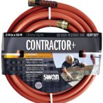 SWAN SNCG34050 Garden Hose, 50 ft L, Rubber/Vinyl, Gray