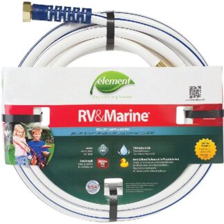 SWAN MRV58025 Water Hose, 5/8 in ID, 25 ft L, White