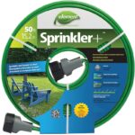 SWAN ELTECV050 Sprinkler Hose, 50 ft L, Rubber, Green