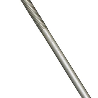 National Hardware 2195BC Series N232-934 J-Bolt, 5/16 in Thread, 3 in L Thread, 7 in L, 160 lb Working Load, Steel, Zinc Sells in Quantity of 10