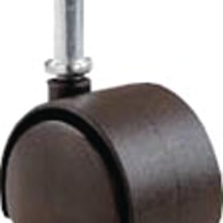 Shepherd Hardware 9673 Swivel Caster, 2 in Dia Wheel, Black, 75 lb Sells in Quantity of 6