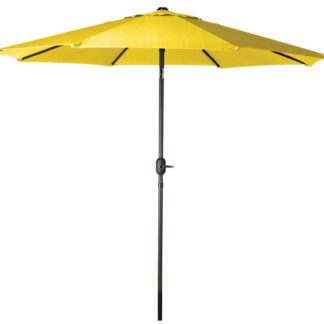 Seasonal Trends 60038 Crank Umbrella, 92.9 in H, 107.9 in W Canopy, 107.9 in L Canopy, Round Canopy, Steel Frame