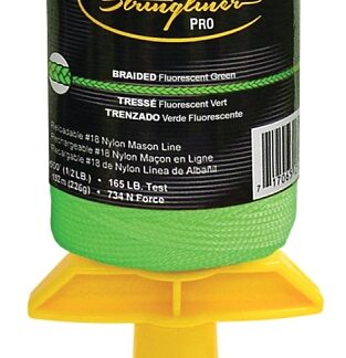 Stringliner 25468 Line Reel, 500 ft L Line, Fluorescent Green Line