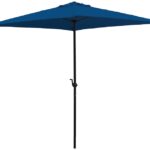 Seasonal Trends UMQ65BKOBD-34 Umbrella, 2.37m/93.3 in H, 6.5 ft W Canopy, 6.5 ft L Canopy, Square Canopy