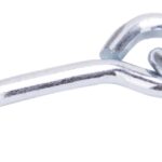 ProSource LR-415-PS Gate Hook and Eye, 1/8 in Dia Wire, Steel