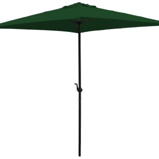 Seasonal Trends UMQ65BKOBD-01 Market Umbrella, 7.8 ft H, 6.5 ft W Canopy, 6.5 ft L Canopy, Square Canopy