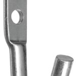 National Hardware 2053BC Series N220-582 Tarp and Rope Hook, 180 lb Working Load, Steel, Zinc Sells in Quantity of 10