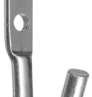 National Hardware 2053BC Series N220-582 Tarp and Rope Hook, 180 lb Working Load, Steel, Zinc Sells in Quantity of 10