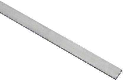 Stanley Hardware 4202BC Series N247-247 Flat Bar, 1 in W, 72 in L, 1/4 in Thick, Aluminum, Mill