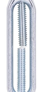 ProSource LR329 Turnbuckle, 1/4 in Thread, Eye, Eye, 7-1/2 in L Take-Up, Aluminum Sells in Quantity of 10