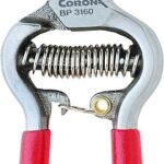 Corona BP 3160 Pruning Shear, 3/4 in Cutting Capacity, Steel Blade, Bypass Blade, Steel Handle, Cushion-Grip Handle