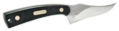 Schrade 152OT Blade Knife, 3.3 in L Blade, 0.14 in W Blade, 7Cr17MoV High Carbon Stainless Steel Blade, Black Handle