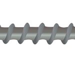 CAMO 0348159S Deck Screw, #10 Thread, 2-1/2 in L, Bugle Head, Star Drive, Type 17 Slash Point, Stainless Steel