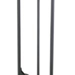 ProSource YY-400-4 Hand Truck, 14 in W Toe Plate, 10 in D Toe Plate, 400 lb, Solid Rubber Caster, Black