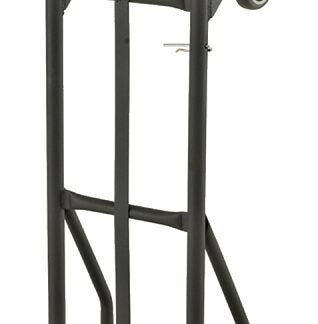 ProSource YY-600-2 Hand Truck, 14 in W Toe Plate, 7-3/4 in D Toe Plate, 800 lb Horizontal, 400 lb Vertical, Black