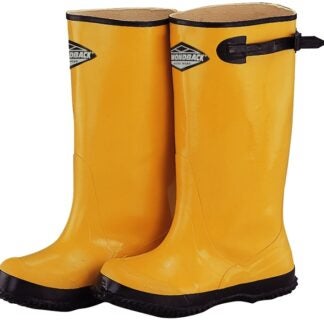 Diamondback RB001-10-C Over Shoe Boots, 10, Yellow, Rubber Upper, Slip on Boots Closure