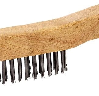 ProSource WB00416S Wire Brush, Metallic Bristle, 3/4 in W Brush, 10-7/8 in OAL