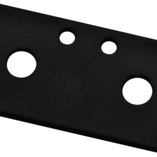 National Hardware N351-454 Mending Plate, 3 in L, 1.3 in W, 1/8 in Gauge, Steel, Powder-Coated