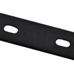 National Hardware N351-456 Mending Plate, 10 in L, 1-1/2 in W, 5/16 Gauge, Steel, Powder-Coated, Carriage Bolt Mounting