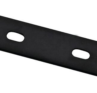 National Hardware N351-456 Mending Plate, 10 in L, 1-1/2 in W, 5/16 Gauge, Steel, Powder-Coated, Carriage Bolt Mounting