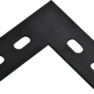 National Hardware 1175BC Series N351-504 Corner Brace, 4-1/2 in L, 1-1/2 in W, 4-1/2 in H, Steel, Powder-Coated