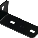 National Hardware 1155BC Series N351-498 Corner Brace, 6.8 in L, 3 in W, 3 in H, Steel, Powder-Coated, 1/BX