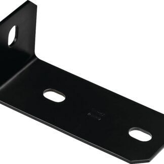 National Hardware 1155BC Series N351-499 Corner Brace, 6.8 in L, 3 in W, 3 in H, Steel, Powder-Coated, 1/BX