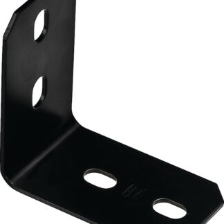 National Hardware 1156BC Series N351-500 Corner Brace, 4.9 in L, 3 in W, 4.9 in H, Steel, 1/8 Thick Material