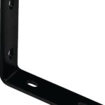 National Hardware 1151BC Series N351-466 Corner Brace, 6-1/4 in L, 1-1/2 in W, 6-1/4 in H, Steel, Powder-Coated