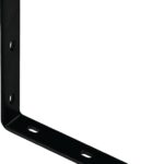 National Hardware 1151BC Series N351-468 Corner Brace, 10-1/4 in L, 1-1/2 in W, 10-1/4 in H, Steel, Powder-Coated