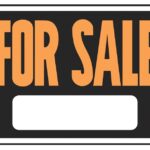 Hy-Ko Hy-Glo Series 3006 Identification Sign, For Sale, Fluorescent Orange Legend, Plastic Sells in Quantity of 10