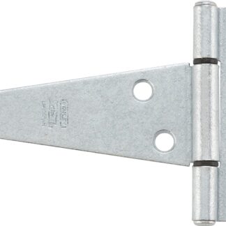 National Hardware N129-338 T-Hinge, Galvanized Steel, Tight Pin, 60 lb