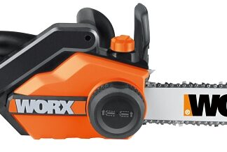 Worx WG304.1 Chainsaw, 15 A, 120 V, 18 in L Bar/Chain, 3/8 in Bar/Chain Pitch, Oregon Chain