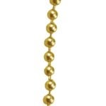 Atron FA52 Beaded Bell Pull Chain, 12 in L Chain, Brass