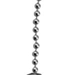 Atron FA65 Beaded Sphere Pull Chain, 12 in L Chain, Brass